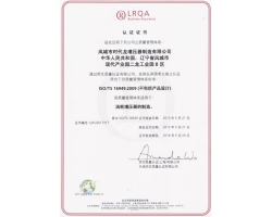 2013 獲得ISO/TS16949國際質量體系認證